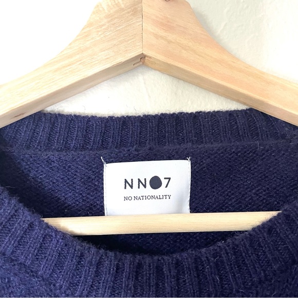 Nn07 No Nationality Nathan Stripe Wool Crewneck Sweater - Picture 8 of 9